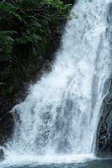 ル : やんばるの森の比地大滝