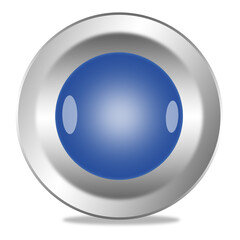 elegant colored button vector image