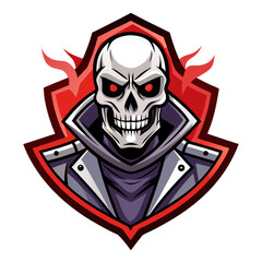 Mushroom Mascot with Sunglasses, Flag, and Energetic Expression on Vibrant Green Background