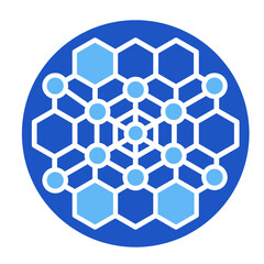 Fullerene  Icon Element For Design