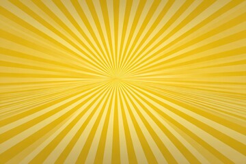 Obraz premium Radiating yellow sunburst