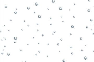 Bubbles rise gently, varying sizes, in a clear space. Soft highlights create a sense of depth and lightness