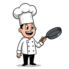 head chef illustration 