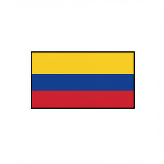 Colombia Flag Illustration 