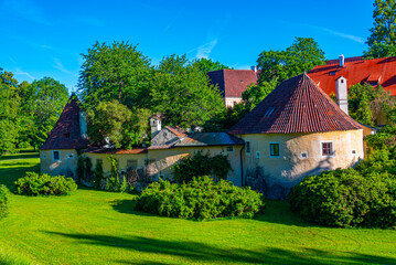 Fototapeta premium City fortification of Czech town Trebon