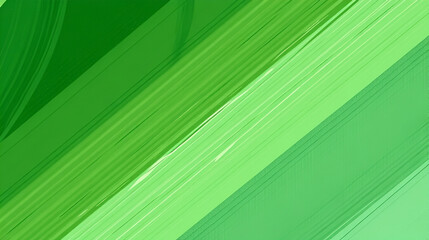 Abstract brush strokes in varying green shades create a diagonal textured pattern