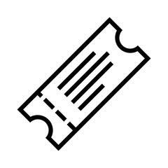 Vector Voucher Icon – Ticket Coupon Symbol, Discount Pass for Shopping, Event, Payment, and Reward Design

