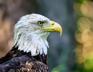 Obraz premium american bald eagle