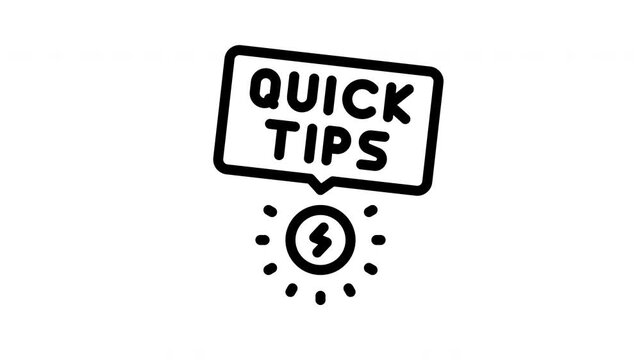 quick tips minimalist stroke animation