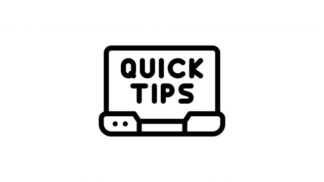 quick tips minimalist stroke animation