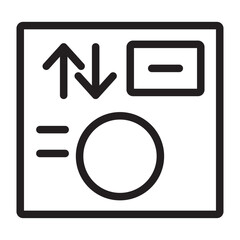 Smart Home Technology Line Icon
