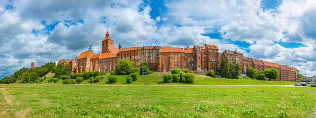 Old fortification in Grudziadz, Poland