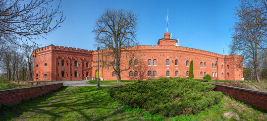 Kosciuszko Mound in Polish town Krakow
