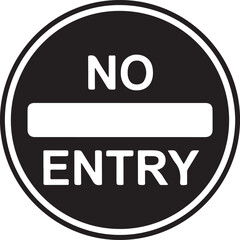 prohibition sign with hand gesture and face indicating no entry or access in restricted areas