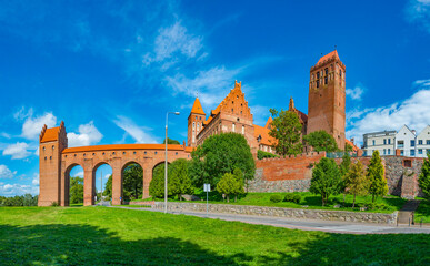 Fototapeta premium Castle Museum in Kwidzyn in Poland