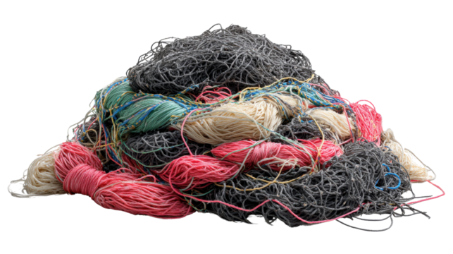 fishing nets and floats