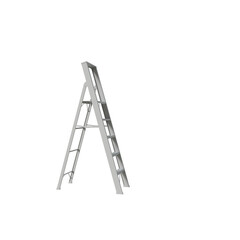ladder isolated on white
