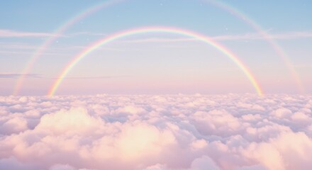 rainbow in the sky