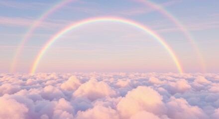 rainbow in the sky