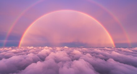 rainbow in the sky