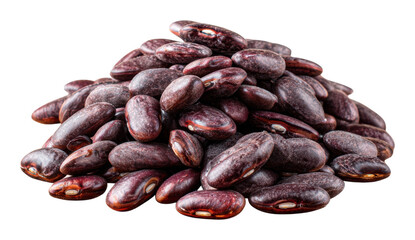 Obraz premium Harvesting red kidney beans farm field food nature isolated on transparent background