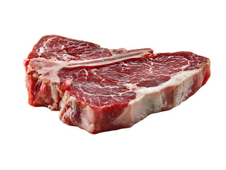 Obraz premium Raw t bone steak fresh cut meat beef porterhouse grilling barbecue ingredient
