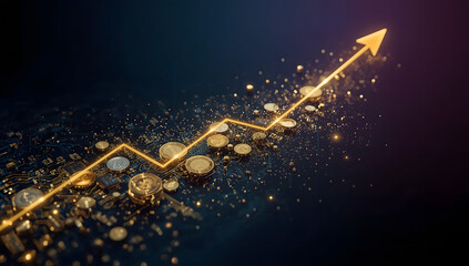 A keyhole of digital light, Cybersecurity keyhole access, Abstract futuristic security gateway