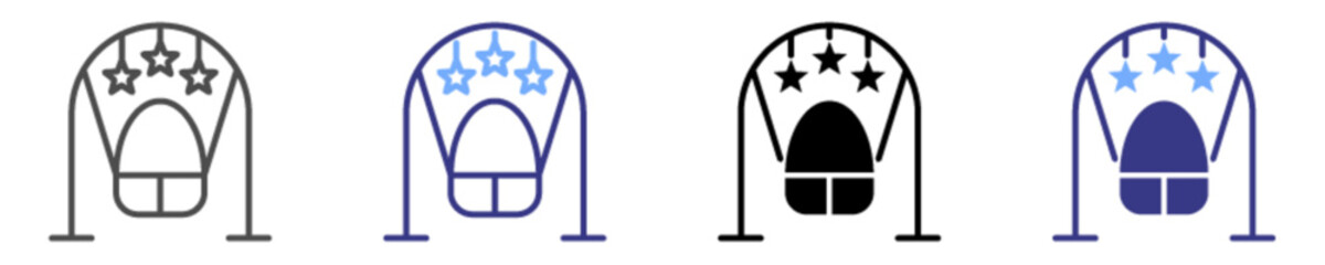 swing icon set multiple style