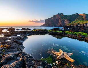 Seongsan Ilchulbong Sunrise Tide Pools