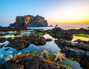 Seongsan Ilchulbong Sunrise Tide Pools