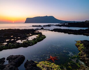 Seongsan Ilchulbong Sunrise Tide Pools