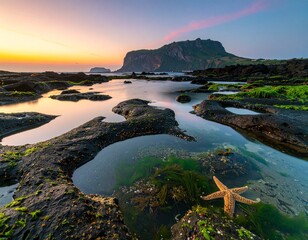 Seongsan Ilchulbong Sunrise Tide Pools