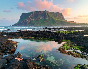 Seongsan Ilchulbong Sunrise Tide Pools