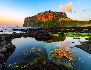Seongsan Ilchulbong Sunrise Tide Pools