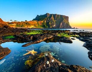 Seongsan Ilchulbong Sunrise Tide Pools