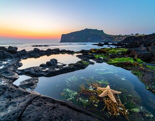 Seongsan Ilchulbong Sunrise Tide Pools
