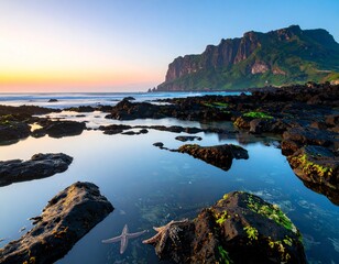 Seongsan Ilchulbong Sunrise Tide Pools
