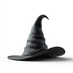 Enchanted wizard hat magical realm product photography in a mystical fantasy setting