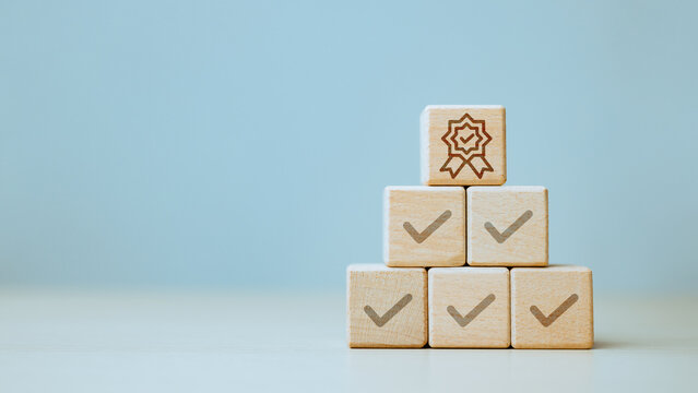 Quality assurance customer service management. ISO guaranteed system. Documents check approval Compliance process improvement quality certificate. Performance corporate customer satisfaction warranty.