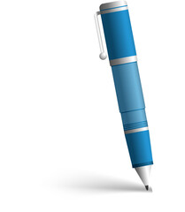 vector illustration of pen
