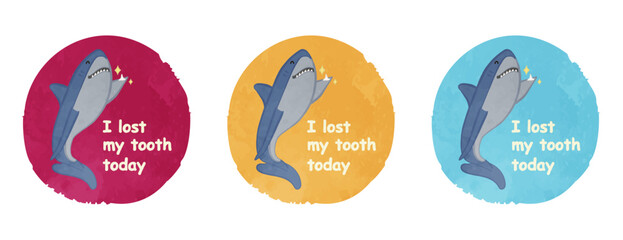 I lost my tooth today set 01