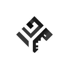 Abstract geometric cube design pattern