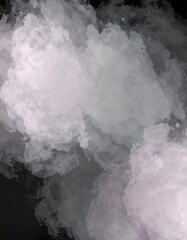 Naklejka premium Abstract Painting - Grey Tones