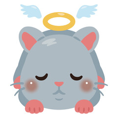 亡くなったネズミのイラスト