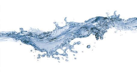 Blue Water Splash
