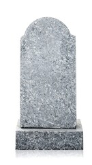 Cemetery Grave Stone Isolated