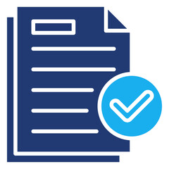 Fototapeta premium Data Validation Icon
