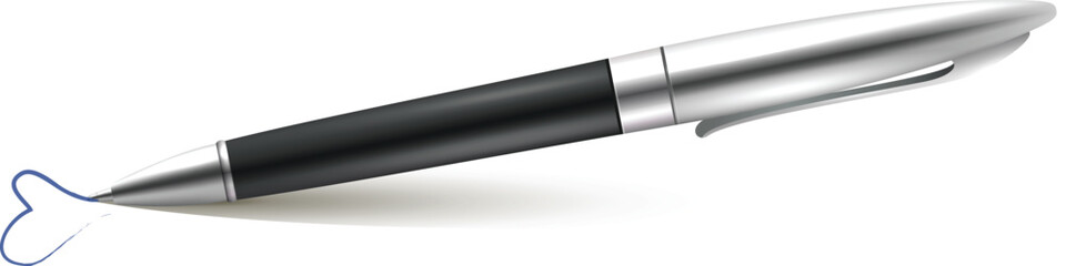 vector illustration of pen