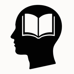Heads and book