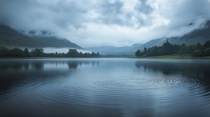 Fototapeta premium Majestic Mountain Lake